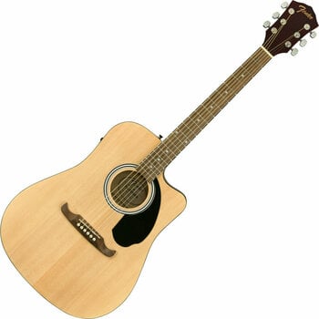 electro-acoustic guitar Fender FA-125CE Natural - 1