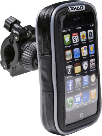 Pouzdro na motorku / Držák na mobil, GPS Shad Phone Case 5,5'' Handlebar