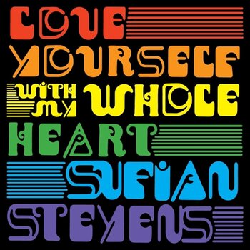 Disc de vinil Sufjan Stevens - Love Yourself / With My Whole Heart (Limited Edition) (Tie Dye Splatter Coloured) (7'' SP) - 1