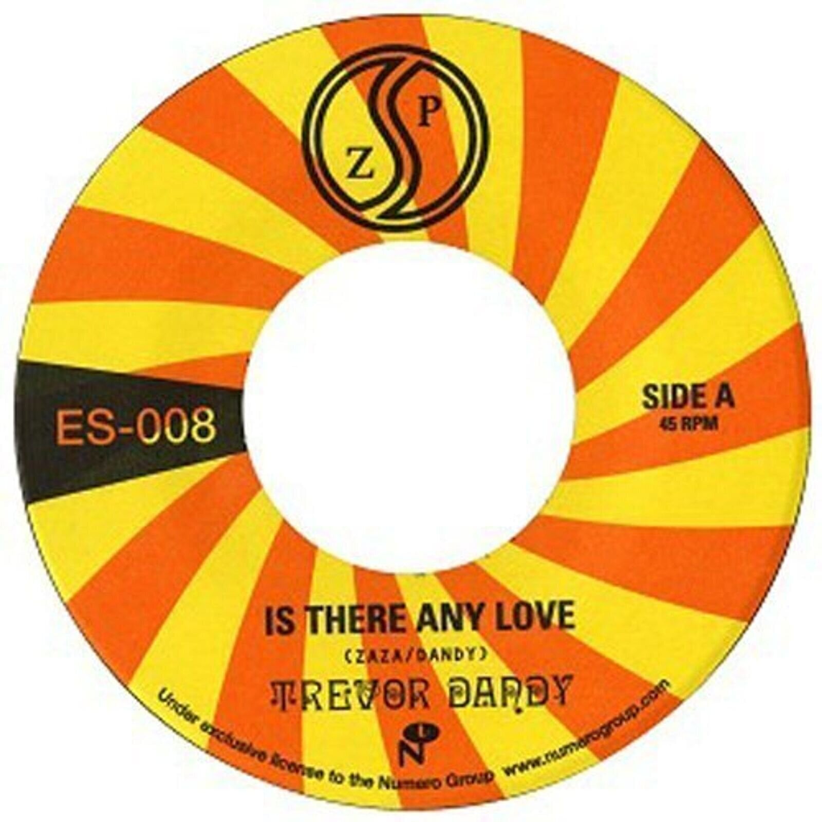 Disque vinyle Trevor Dandy - Is There Any Love (45 RPM) (7'' SP)