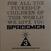 LP ploča Spacemen 3 - For All The F***ed-Up Children Of This World We Give You Spacemen 3 (LP)