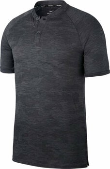 Polo Shirt Nike Tiger Woods Vapor Zonal Cooling Camo Mens Polo Shirt Anthracite/Black S - 1
