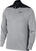 Pulóver Nike Dry Core 1/2 Zip Mens Sweater Wolf Grey/Pure Platinum/Black S