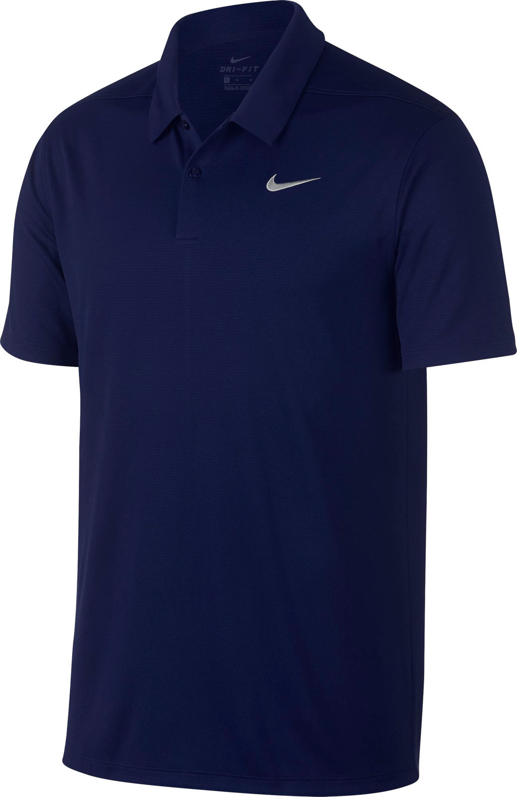 Tricou polo Nike Dry Essential Solid Blue Void/Flat Silver M