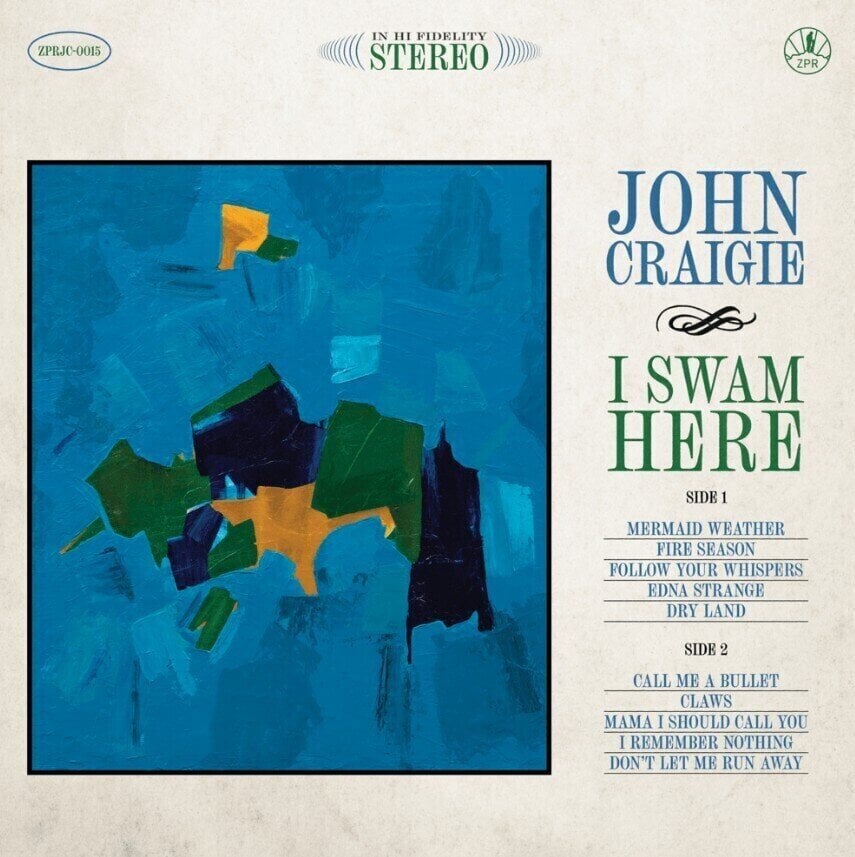 Disc de vinil John Craigie - I Swam Here (Indie Exclusive) (Limited Edition) (Green Coloured) (LP)