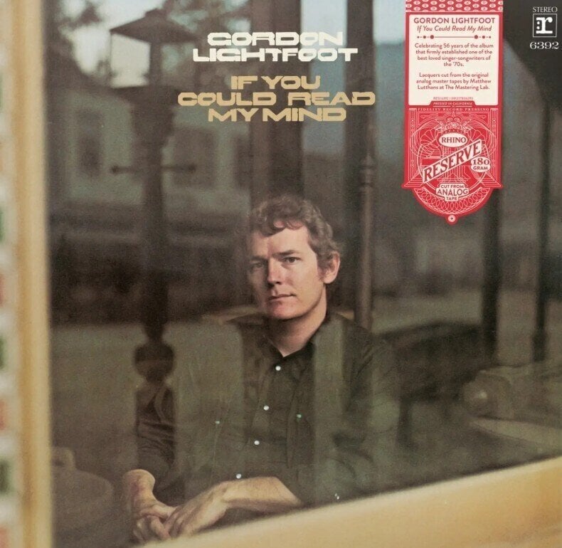 Vinylplate Gordon Lightfoot If You Could Read My Mind (Limited Edition) (Audiophile Edition) (Syeor26) (Rhino Reserve) (180 g) (LP)