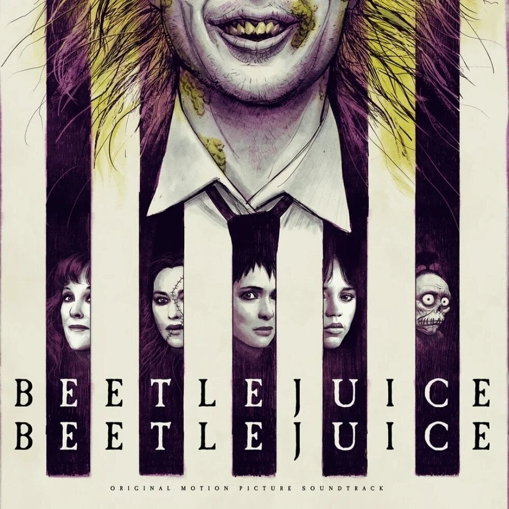 LP ploča Various Artists - Beetlejuice Beetlejuice (Original Soundtrack) (Reissue) ("The Afterlife" Marble Coloured) (180 g) (2 LP)