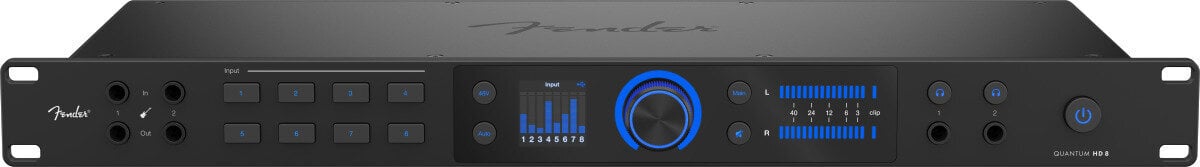 USB-audio-interface - geluidskaart Fender Quantum HD 8 USB-audio-interface - geluidskaart