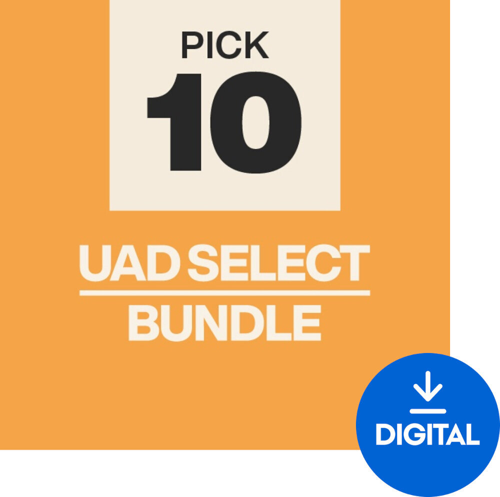 Software Plug-In FX Processor Universal Audio UAD Select 10 Plus Bundle (Ψηφιακό προϊόν)