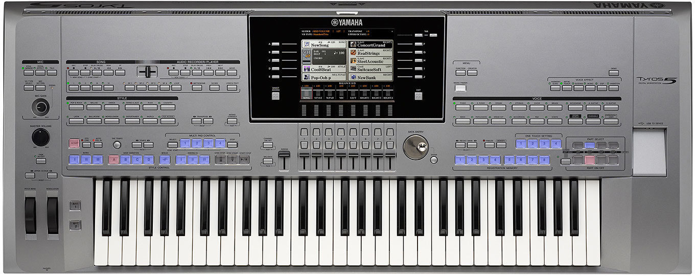 Keyboard profesjonaly Yamaha TYROS 5 61