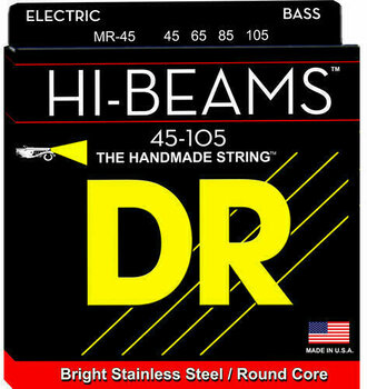 Cordas para baixo DR Strings MR-45 - 1