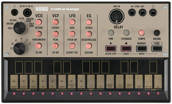 Sintetizador Korg Volca Keys - 1