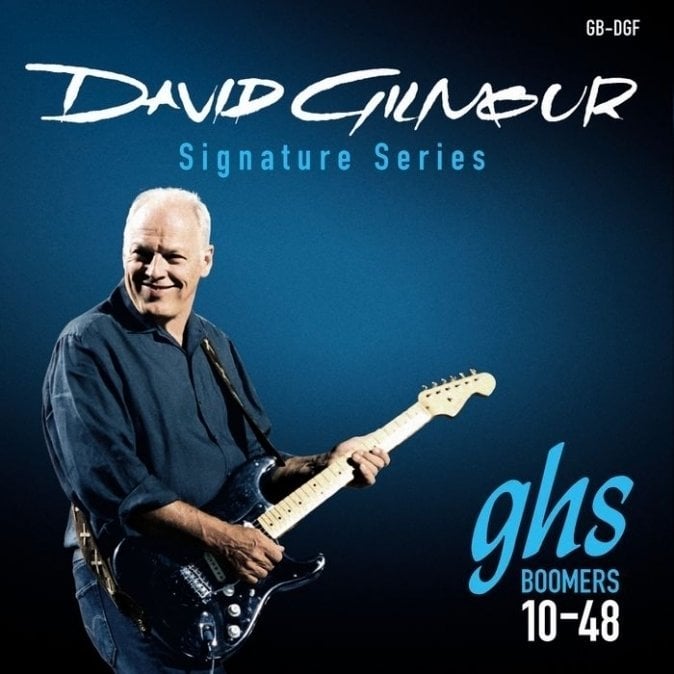 Cuerdas para guitarra eléctrica GHS David Gilmour Boomers 10-48
