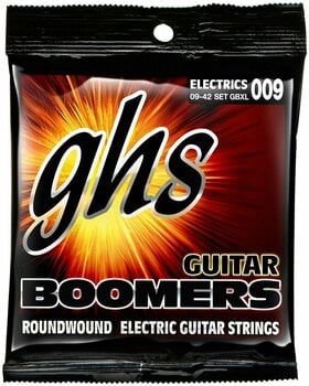 Snaren voor elektrische gitaar GHS Boomers Roundwound 9-42 - 1