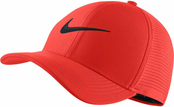 Kasket Nike Unisex Arobill CLC99 Cap Perf. S/M - Habanero Red/Anthrac. - 1
