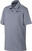 Koszulka Polo Nike Dri-Fit Control Stripe Koszulka Polo Do Golfa Dla Dzieci Blue Void/Pure XL