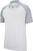 Polo majice Nike Dry Essential Tipped Mens Polo Shirt White/Wolf Grey L