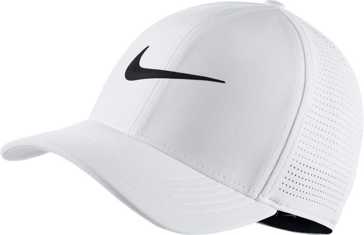 Kšiltovka Nike Unisex Arobill CLC99 Cap Perf. S/M - White/Anthracite