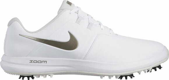 Nike Air Zoom Victory Mens Golf Shoes White Metallic Pewter Us 10 Muziker