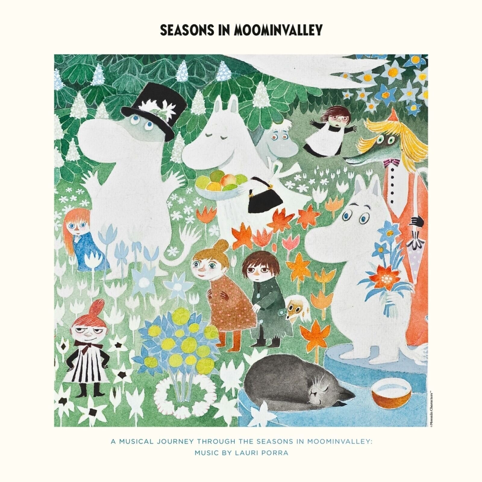 Disco de vinil Lauri Porra - Seasons In Moominvalley (180 g) (Zoetrope Coloured) (LP)