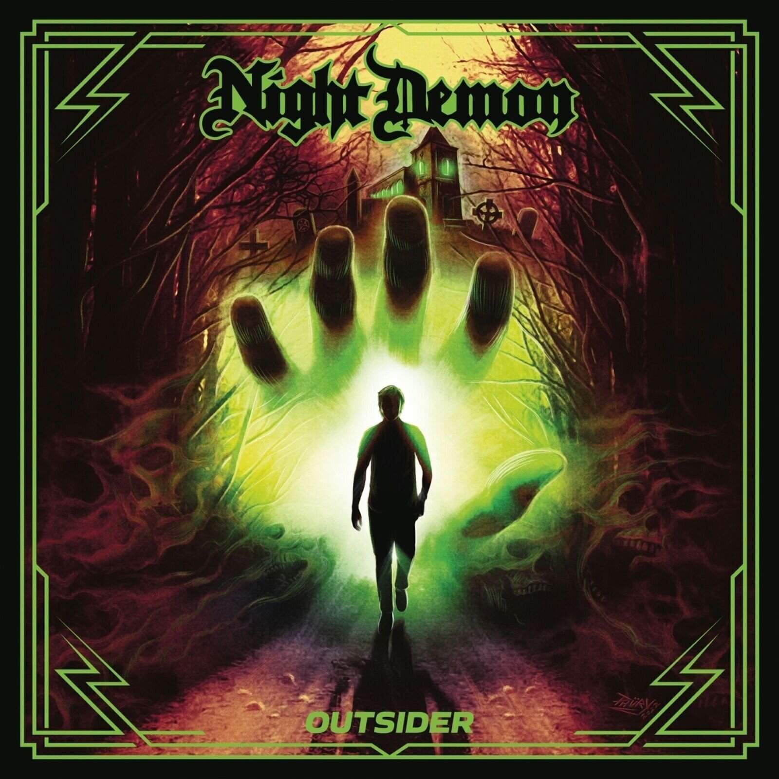LP ploča Night Demon - Outsider (Transparent Green Coloured) (180 g) (LP)