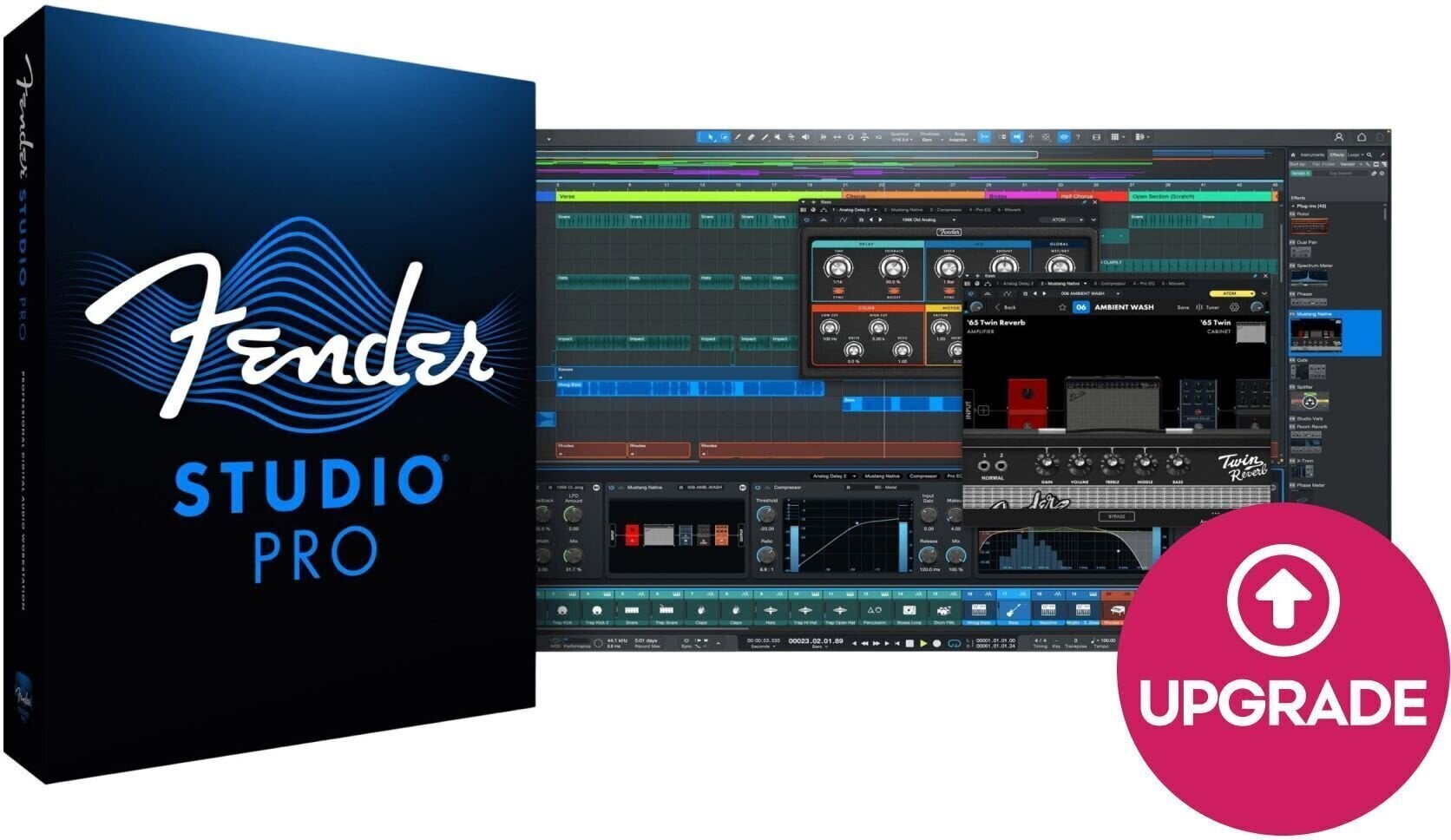 Update / Upgrade / Expansion Fender Studio Pro Upgrade (Produit numérique)