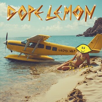 LP plošča Dope Lemon - Golden Wolf (Limited Edition) (Gold Marble Coloured) (LP) - 1