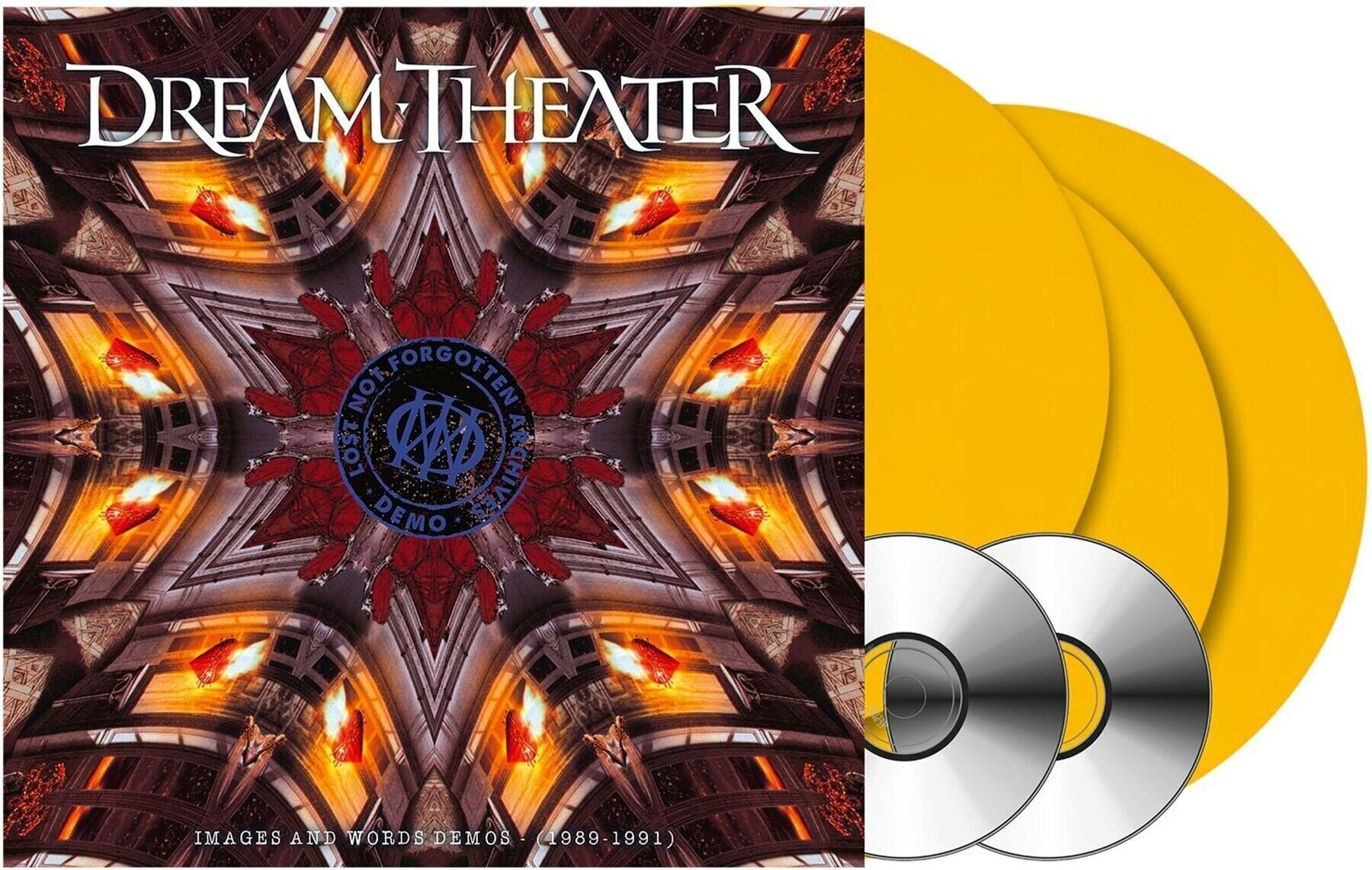 LP ploča Dream Theater - Lost Not Forgotten Archives: Images And Words Demos (1989-1991) (Yellow Coloured) (180 g) (3 LP + 2 CD)