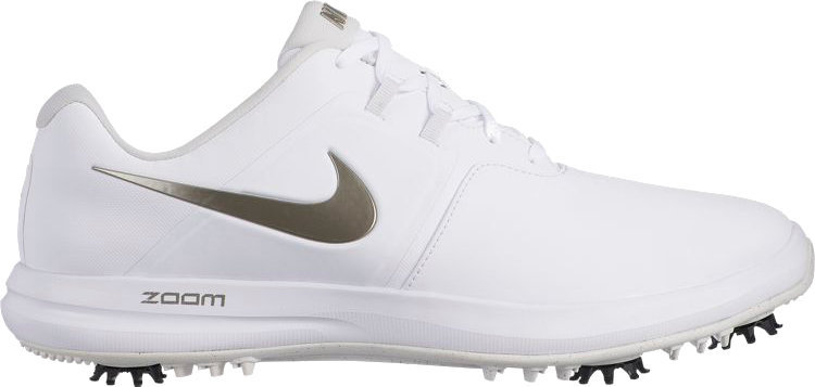 Calzado de golf para hombres Nike Air Zoom Victory White/Metallic Pewter 45,5
