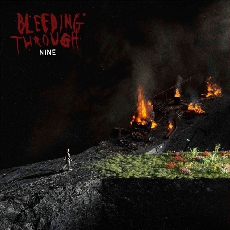 LP ploča Bleeding Through - Nine (Limited Edition) (Red With Black Smoke Coloured) (LP)