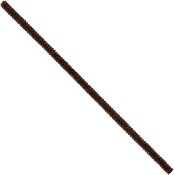 Material Meyco 22018 Plush Wires Dark Brown