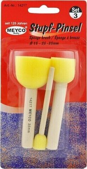 Pennello Meyco 14217 Pennelli in spugna 15/25/35 mm 3 pz - 1