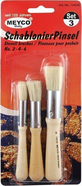 Четка за рисуване Meyco 14230 Комплект четки 3 бр.