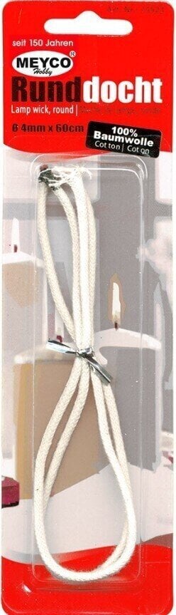 Productie de lumanari Meyco 15523 Fitile Pentru Lumânări 4 mm-60 cm