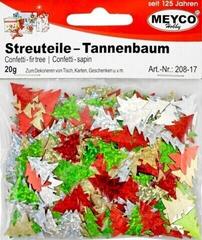 Material Meyco 208-17 Confetti Christmas Trees