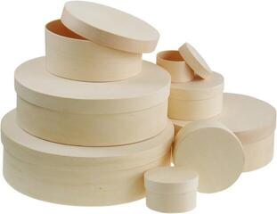 Materiale Meyco Round Plywood Box 20,5cm 6cm