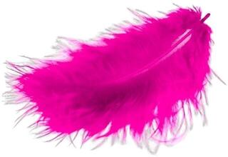 Material Meyco 24006 Feathers Magenta