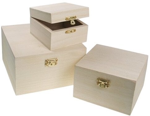 Material Meyco 34610 Cutie de lemn