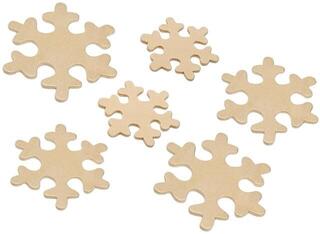 Material Meyco 405-19 Snowflakes