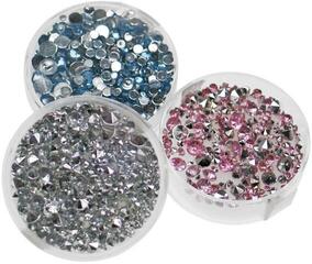 Material Meyco 61829 Acrylic Rhinestones Holographic