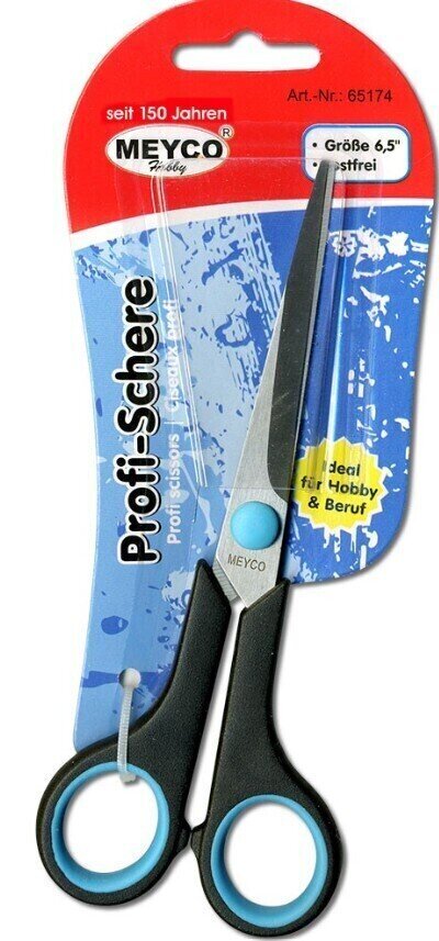 Foarfece universale Meyco 65174 Foarfece universale 16,5 cm Negru