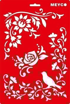 Template Meyco 66046 Templates 20x31 cm Flowers 2 20x31 cm - 1