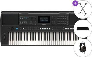 Keyboard with Touch Response Yamaha PSR-E483 SET Keyboard with Touch Response Black