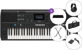 Keyboard with Touch Response Yamaha PSR-E483 SET 2 Keyboard with Touch Response Black