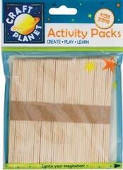 Materiale Docrafts Natural Wooden Spatulas Sticks 11,5 cm 50 pcs