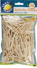 Materiale Docrafts Natural Wooden Matches Without Heads 500 pcs 50g