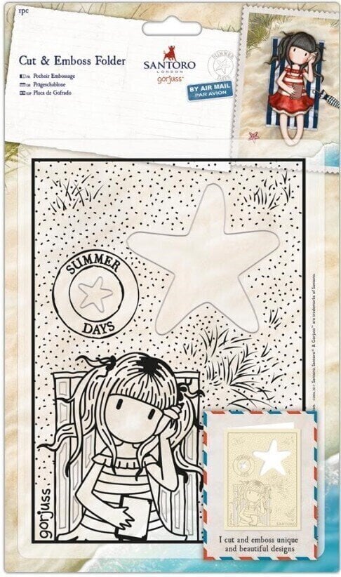 Scrapbooking Docrafts GOR 503012 Џеп за утискивање 15x21 cm-Лето