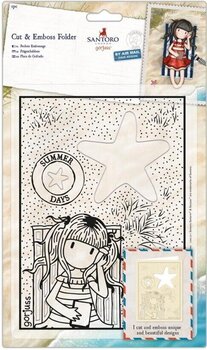 Scrapbooking Docrafts GOR 503012 Џеп за утискивање 15x21 cm-Лето - 1