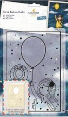 Scrapbooking Docrafts GOR 503015 Embossing Folder 15x21 cm-Balloon