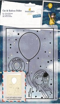 Scrapbooking Docrafts GOR 503015 Embosovacia kapsa 15x21 cm-Balón - 1